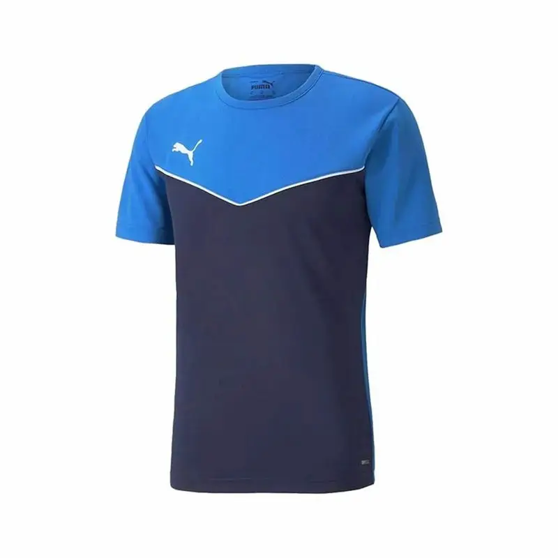 Maglia a Maniche Corte per Bambini Puma Individual Rise Blue Azzurro | Puma Blu