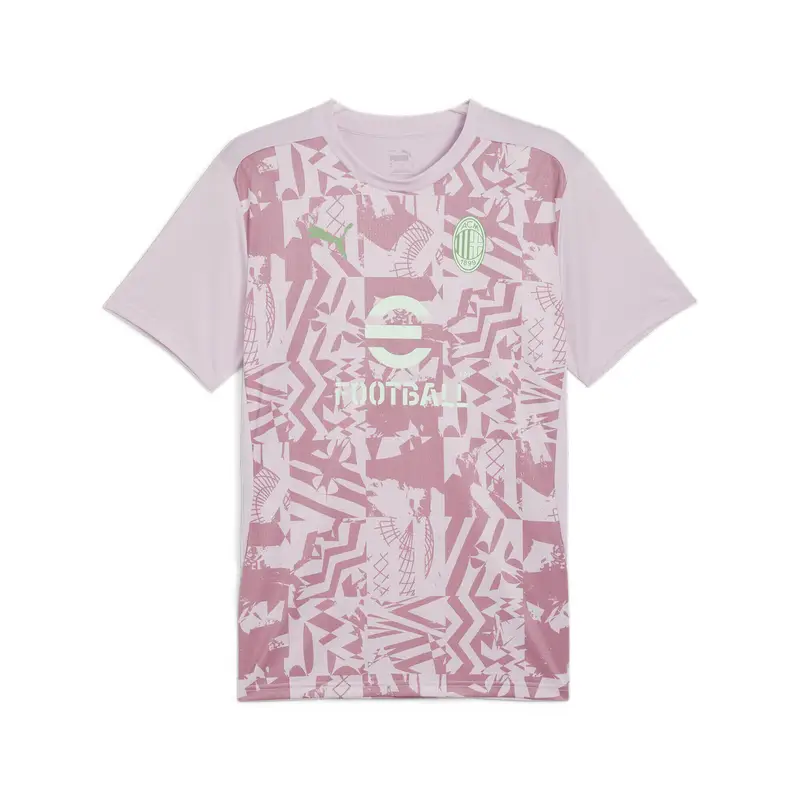 Maglia a maniche corte pre-partita AC Milan da uomo PUMA Grape Mist Purple | Puma Viola