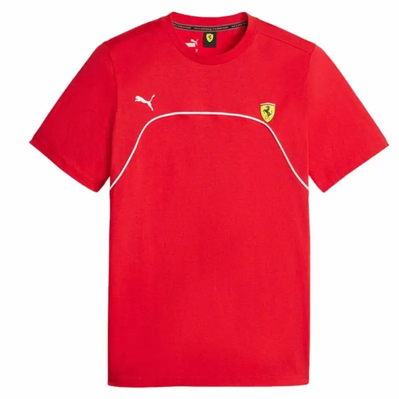 Maglia a Maniche Corte Uomo Puma Ferrari Race Rosso | Puma