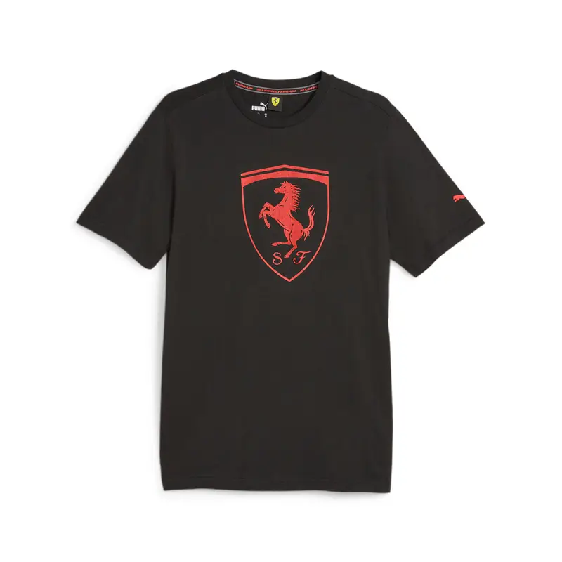 Maglia a Maniche Corte Uomo Puma Ferrari Race Tonal B Nero | Puma Multi