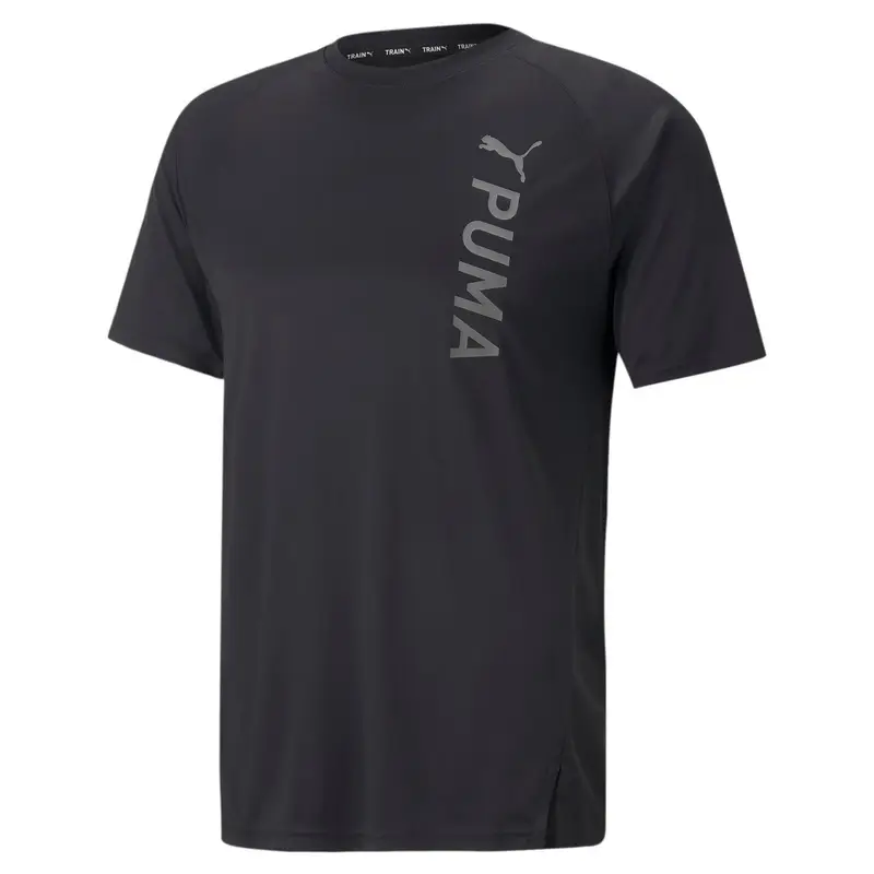Maglia a Maniche Corte Uomo Puma Fit Nero | Puma