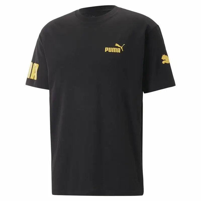 Maglia a Maniche Corte Uomo Puma Power Summer Nero | Puma
