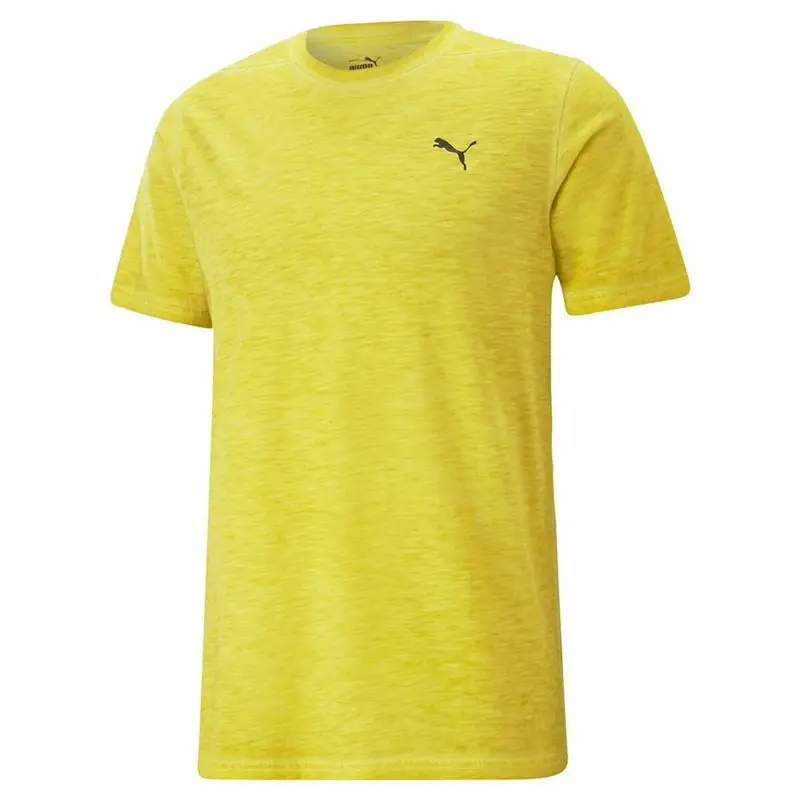 Maglia a Maniche Corte Uomo Puma Studio Foundation Giallo | Puma