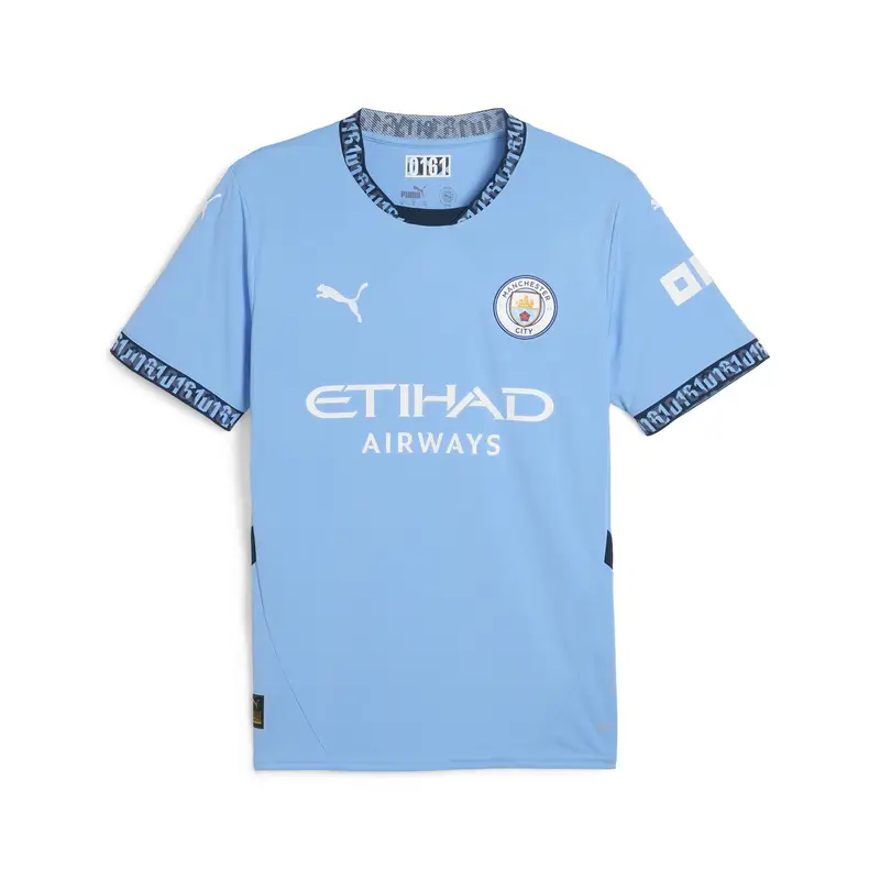 Maglia calcio adulto MANCHESTER CITY home | Puma Azzurro pastello