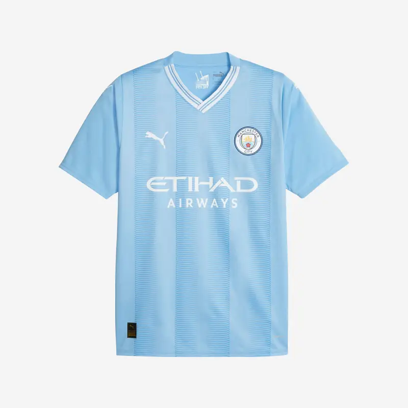 Maglia calcio adulto MANCHESTER CITY home | Puma Celeste
