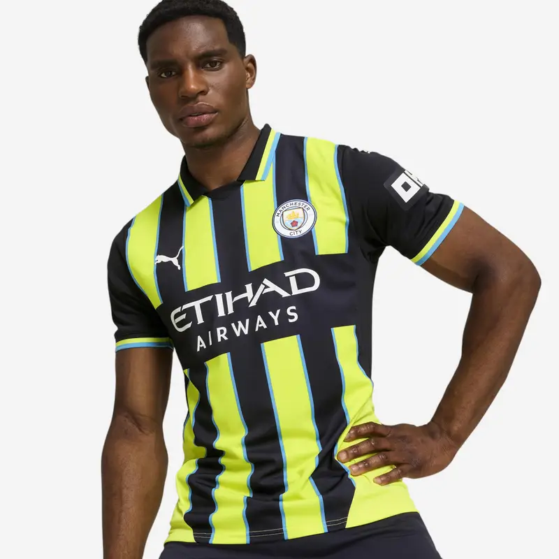 Maglia calcio adulto MANCHESTER CITY ospiti | Puma Giallo