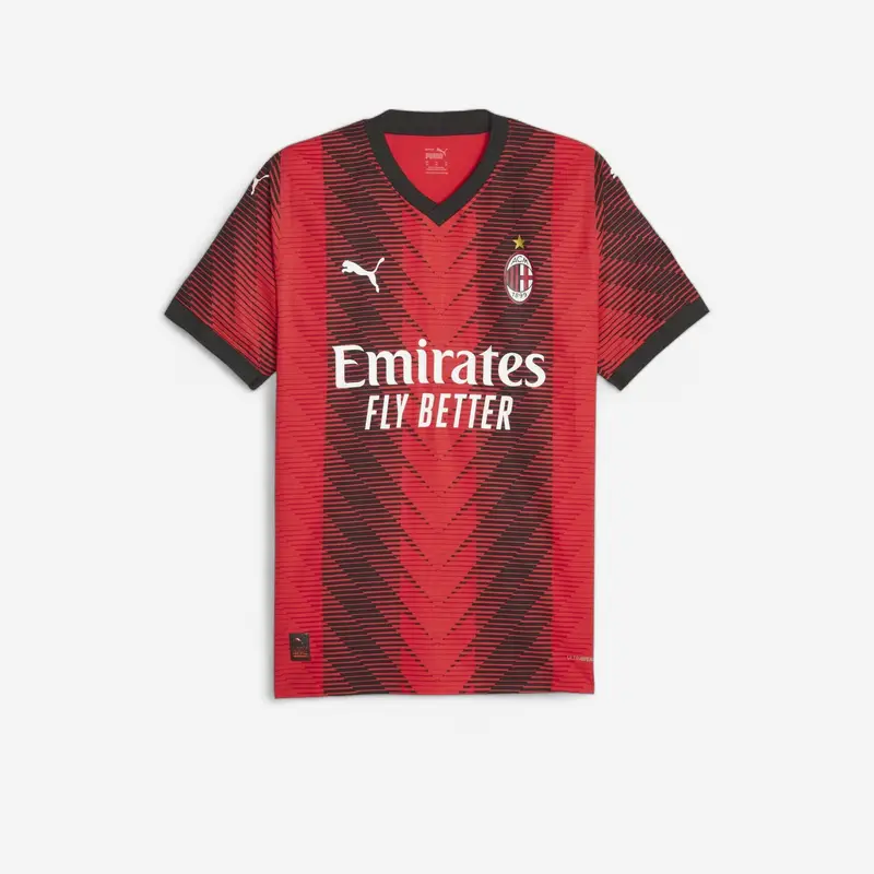 Maglia calcio bambino AC MILAN home | Puma Rosso