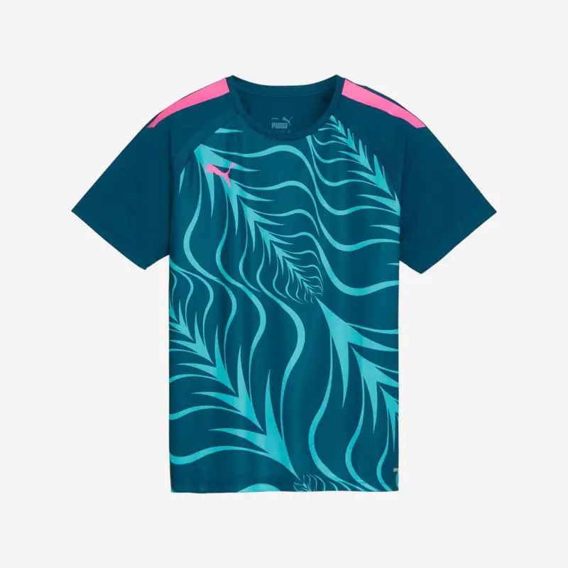 Maglia calcio bambino Puma TEAMLIGA GRAPHIC azzurra | Puma