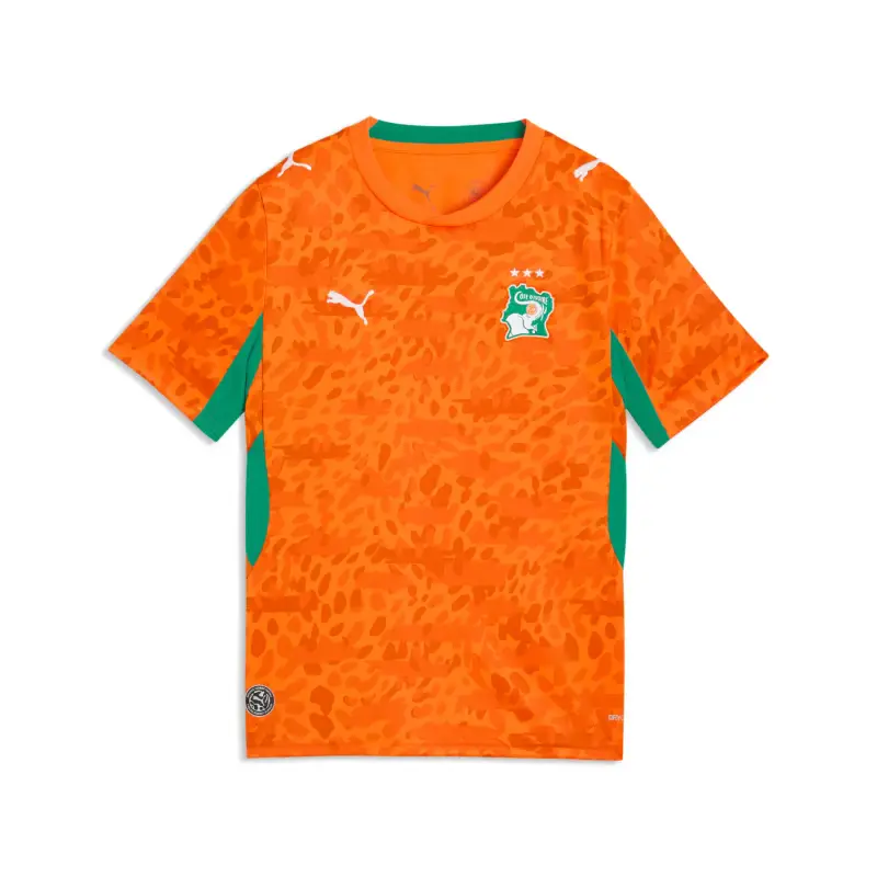 Maglia Casa bambino Côte d Ivoire Coupe du Monde 2026 Orange