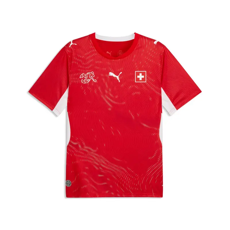 Maglia Casa Svizzera 2025/26 Rouge