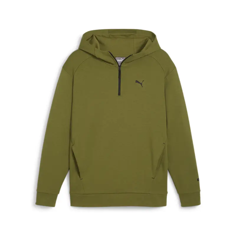 Maglia con mezza zip RAD/CAL da uomo PUMA Olive Green | Puma Verde