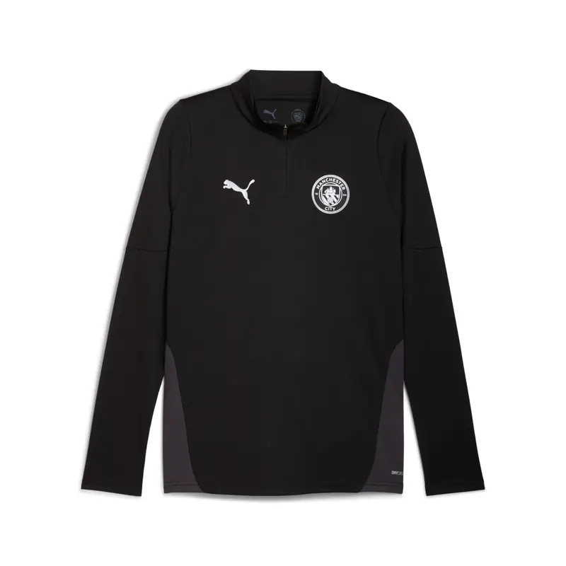 Maglia da allenamento 1/4 zip Manchester City 2025/26 Noir