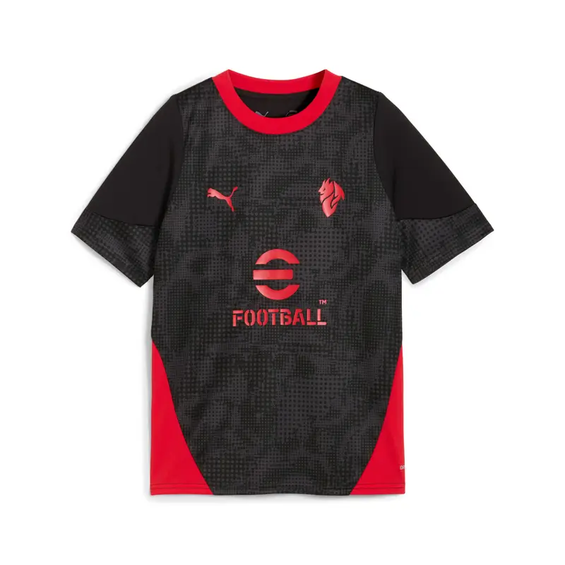 Maglia da allenamento bambino Milan AC 2025/26 Noir