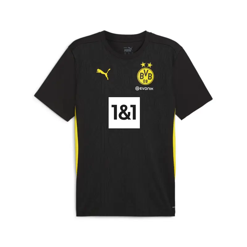 Maglia da allenamento Borussia Dortmund da uomo PUMA Black Faster Yellow | Puma Nero