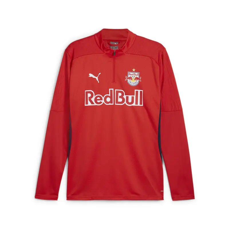 Maglia da allenamento con zip a un quarto FC Red Bull Salzburg da uomo PUMA | Puma Rosso