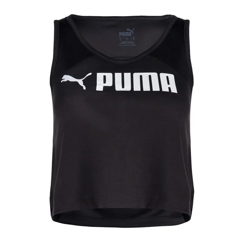 Maglia da allenamento PUMA Fit Skimmer Tank da donna | Puma Nero