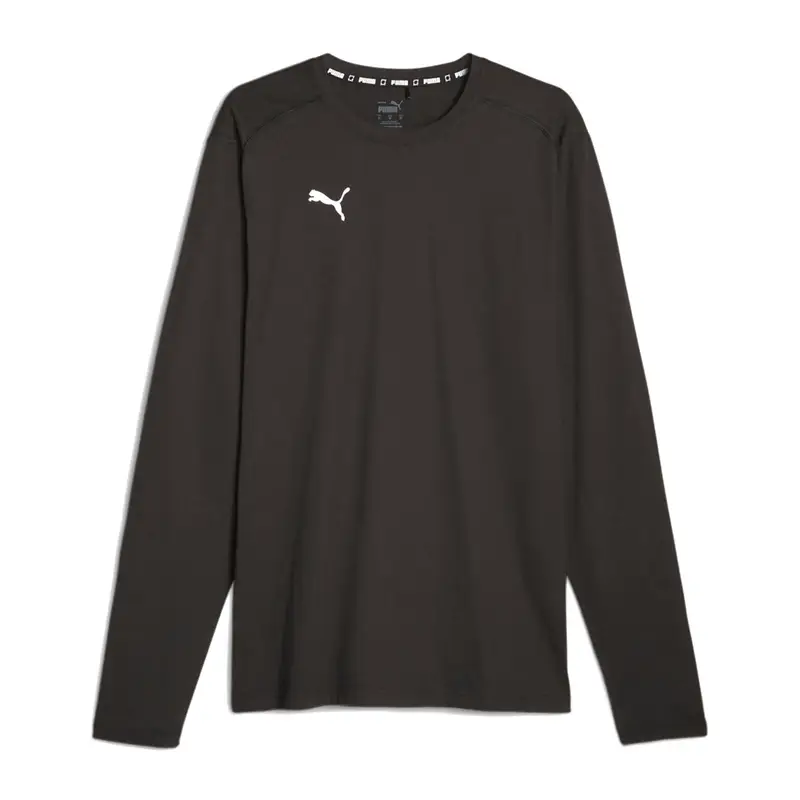 Maglia da basket a maniche lunghe da uomo PUMA Hoops Team Drycell LS Tee | Puma Nero
