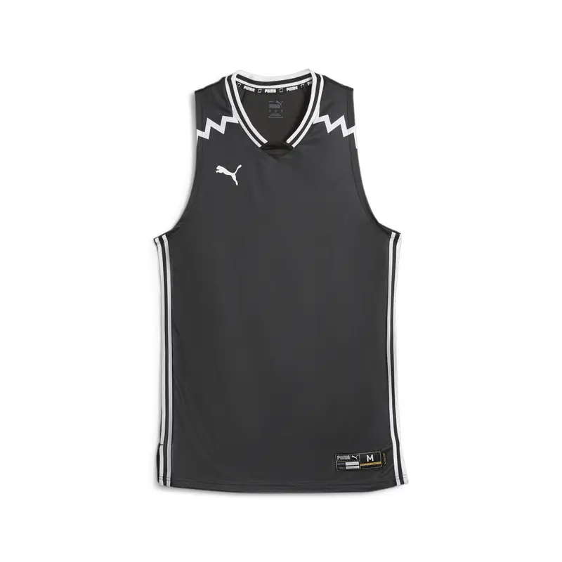 Maglia da basket Hoops Team da uomo PUMA Black | Puma Nero