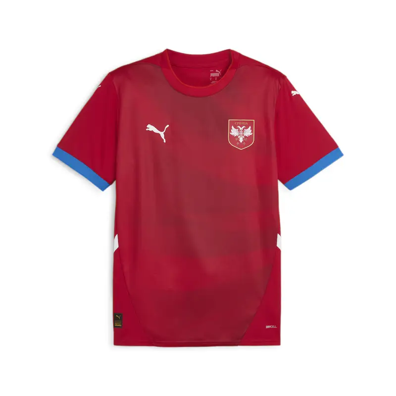 Maglia da calcio in jersey gara Home Serbia 2024 da uomo PUMA | Puma Rosso
