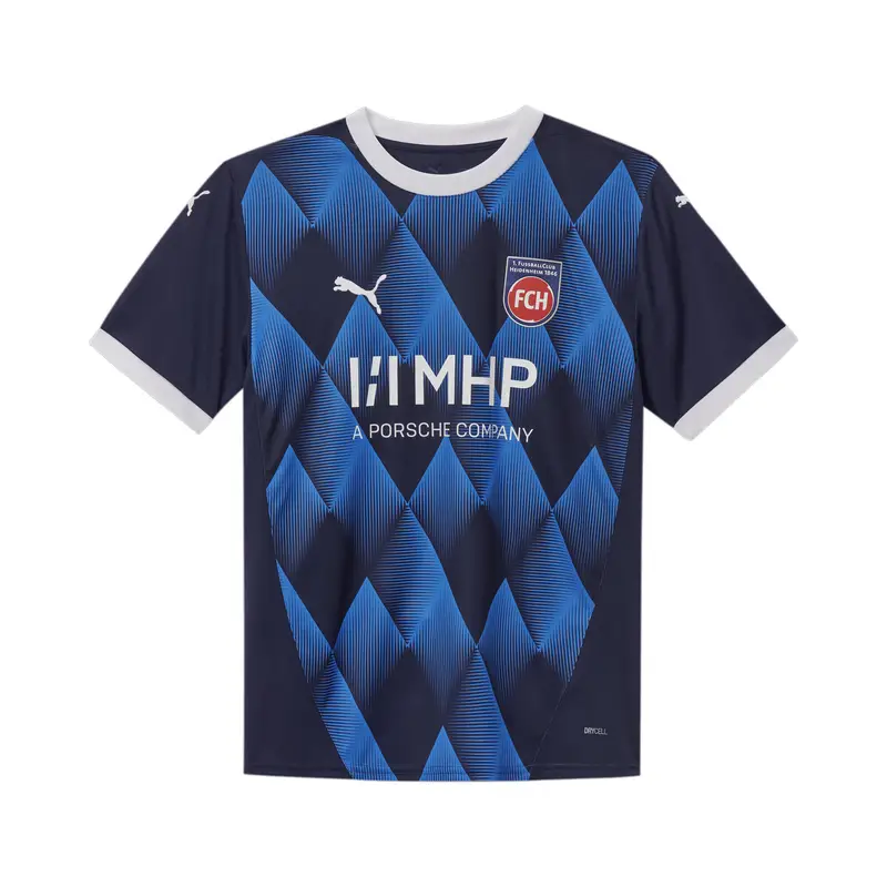 Maglia gara Away FC Heidenheim 24/25 per ragazzi PUMA Navy Ignite Blue | Puma Blu
