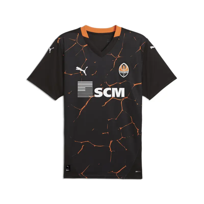 Maglia gara Away FC Shakhtar Donetsk 24/25 da uomo PUMA Black Rickie Orange | Puma Nero