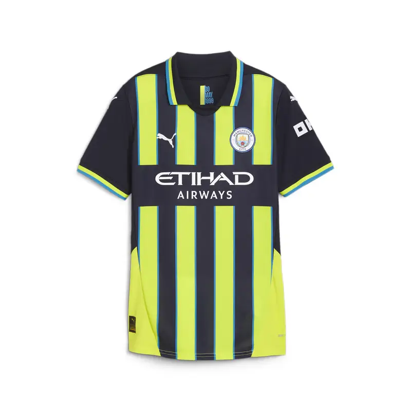 Maglia gara Away Manchester City 24/25 da donna PUMA New Navy Yellow Glow Blue | Puma Giallo