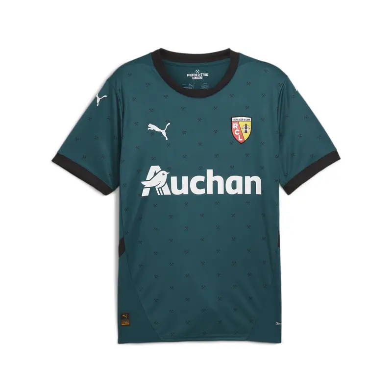 Maglia gara Away RC Lens 24/25 da uomo PUMA Varsity Green Black | Puma Verde