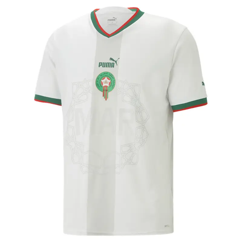 Maglia gara Away Replica Marocco 22/23 da uomo PUMA White Red | Puma Bianco