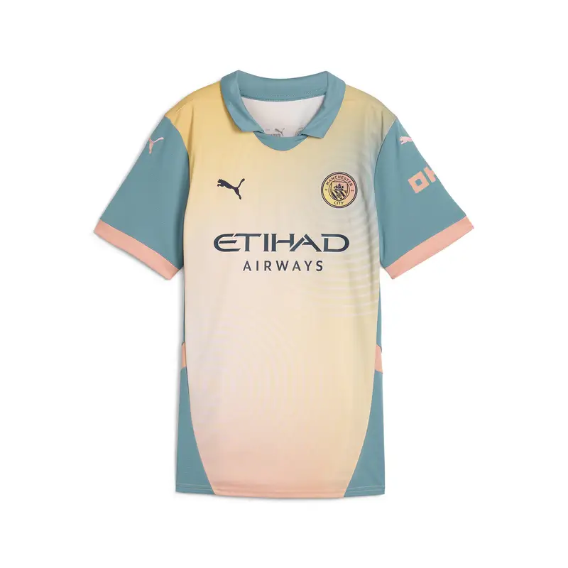 Maglia gara Fourth Manchester City 24/25 da donna PUMA Rosebay Bold Blue Pink | Puma Blu