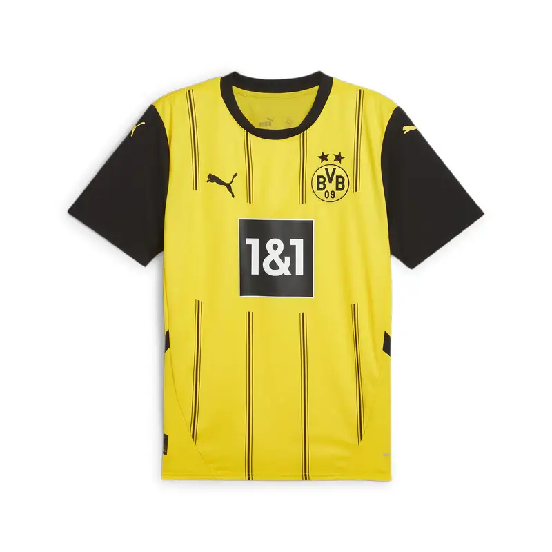 Maglia gara Home Borussia Dortmund 24/25 da uomo PUMA Faster Yellow Black | Puma Giallo
