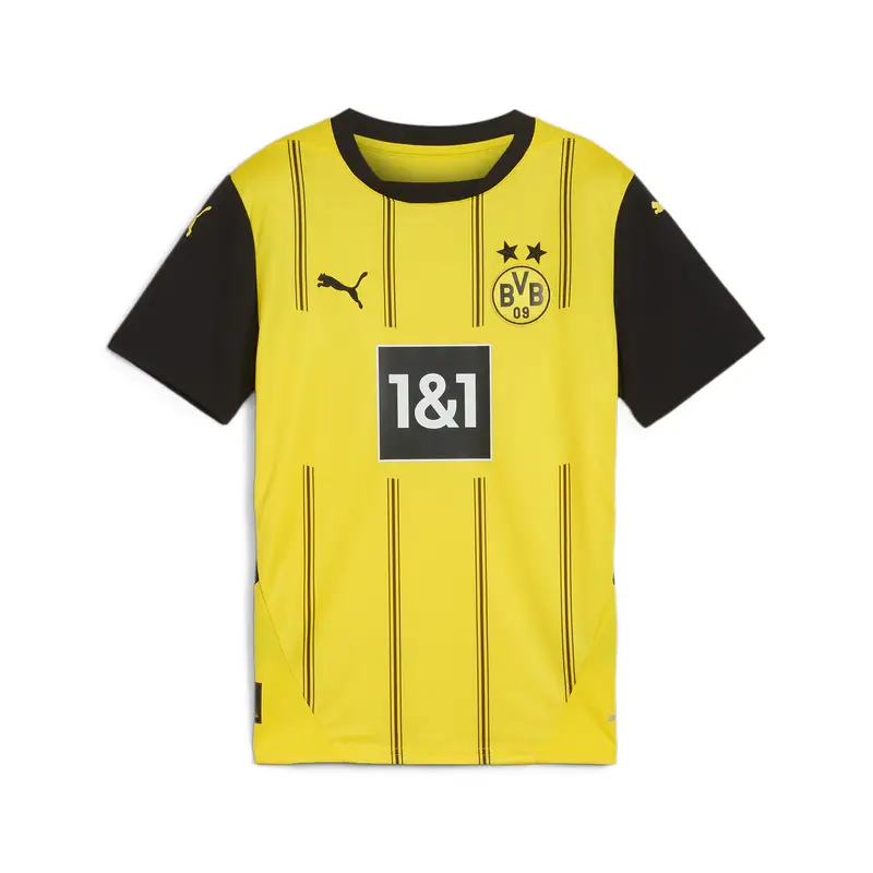 Maglia gara Home Borussia Dortmund 24/25 per ragazzi PUMA Faster Yellow Black | Puma Giallo