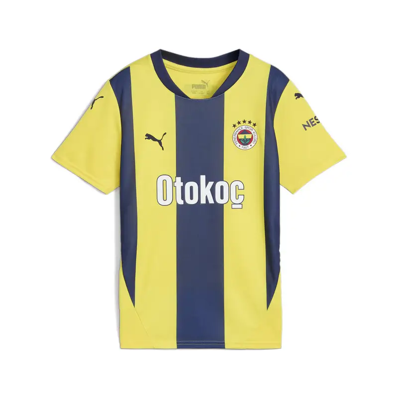 Maglia gara Home Fenerbahçe SK 24/25 per ragazzi PUMA Speed Yellow Blue Violet | Puma Giallo