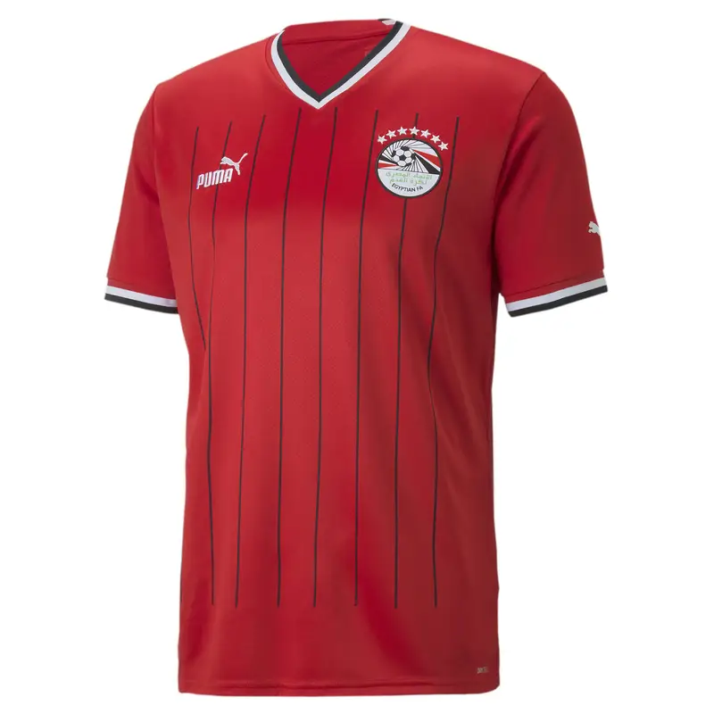 Maglia gara Home Replica Egitto 22/23 da uomo PUMA Tango Red White | Puma Rosso