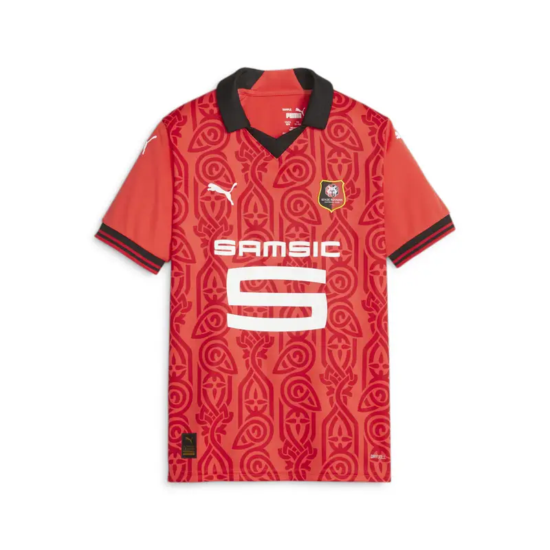 Maglia gara Home Stade Rennais F.C. 23/24 da ragazzi PUMA Red Black | Puma Rosso