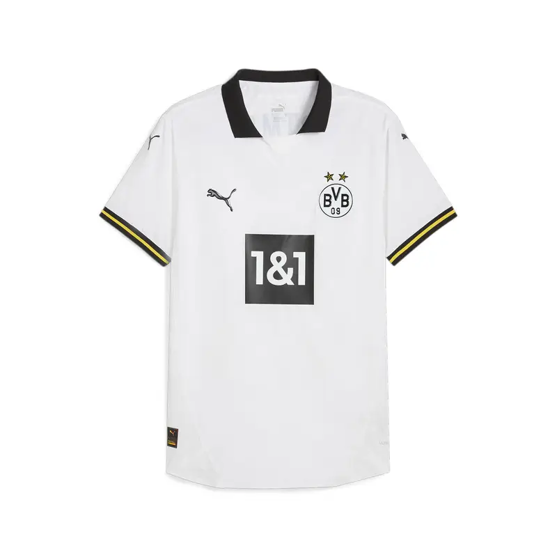 Maglia gara Third Borussia Dortmund Authentic 24/25 da uomo PUMA White | Puma Bianco