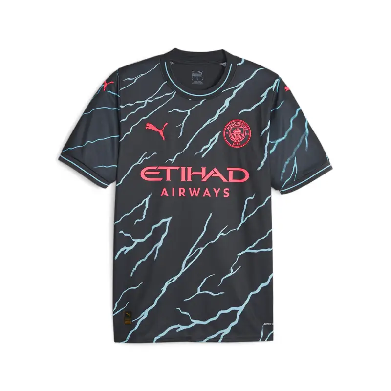 Maglia gara Third Manchester City 23/24 da uomo PUMA Dark Navy Hero Blue Black | Puma Blu