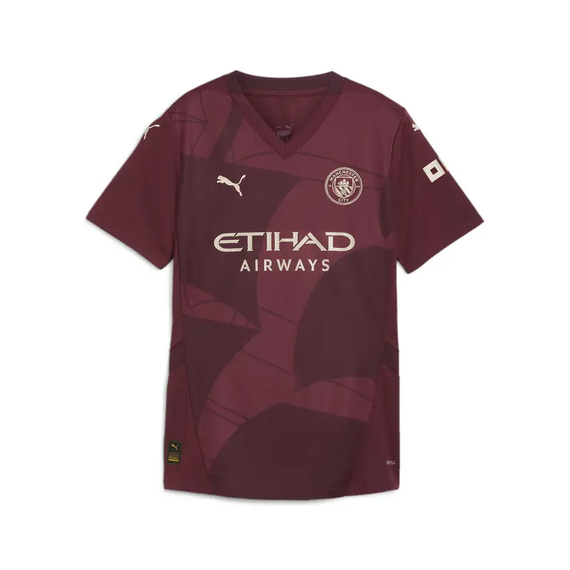 Maglia gara Third Manchester City 24/25 da donna PUMA Dark Jasper Red | Puma Rosso