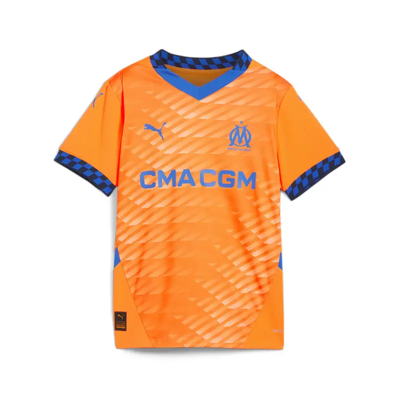 Maglia gara Third Olympique de Marseille 24/25 per ragazzi PUMA | Puma Arancione mango