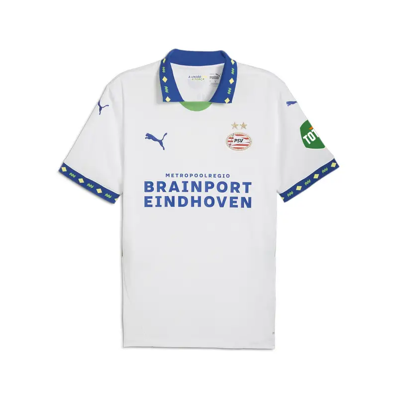 Maglia gara Third PSV Eindhoven 24/25 da uomo PUMA White Cobalt Glaze Blue | Puma Bianco