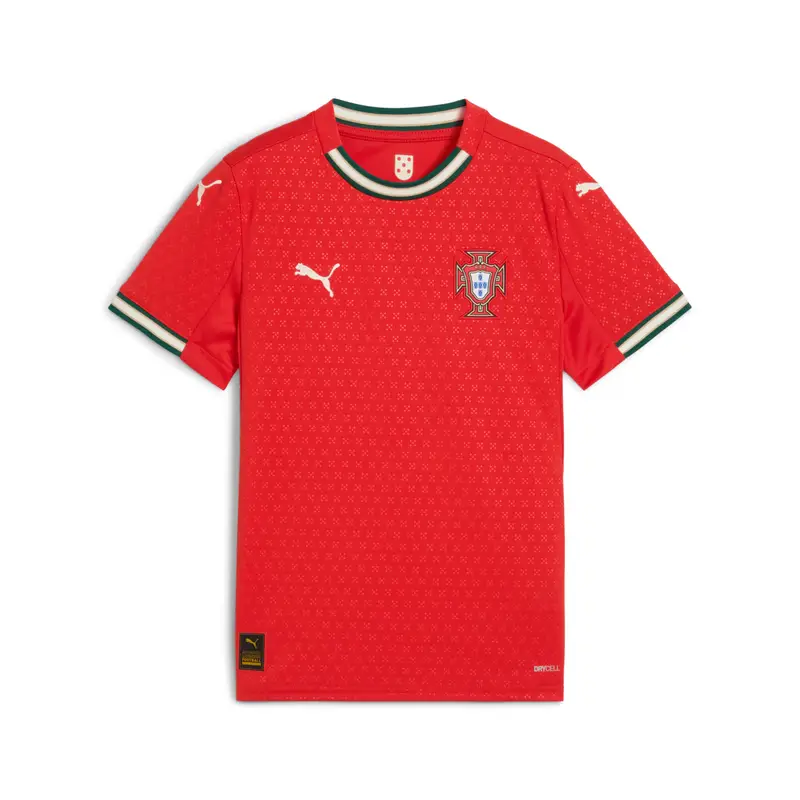 Maglia Home da bambino Portugal 2025 Rouge
