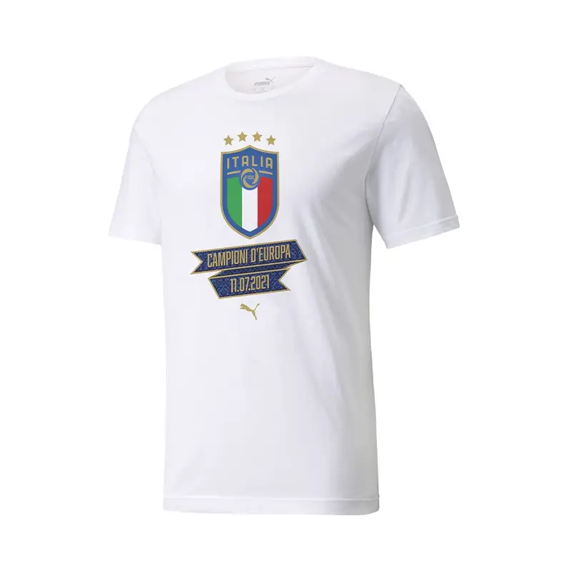 Maglia Mezze Maniche Italia Winner Bianco Blu Bambino 128 cm