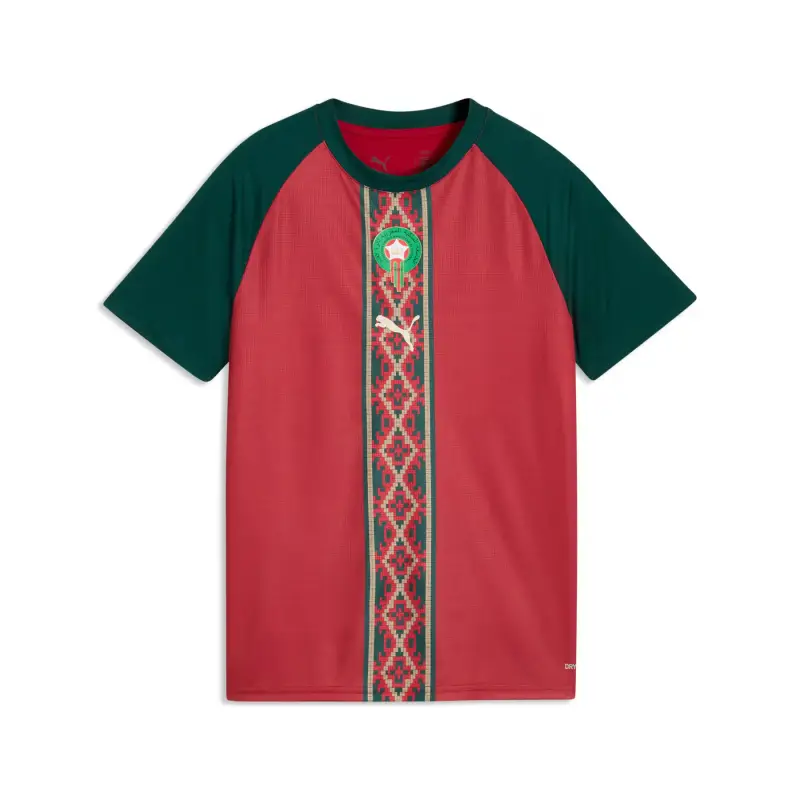 Maglia Prematch bambino Marocco Coupe du monde 2026 Rouge