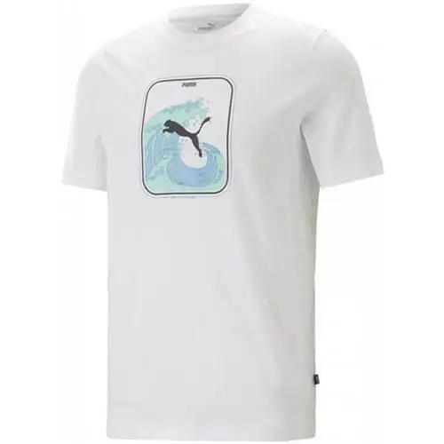 Maglia Puma Graphics Wave Bianco | Puma