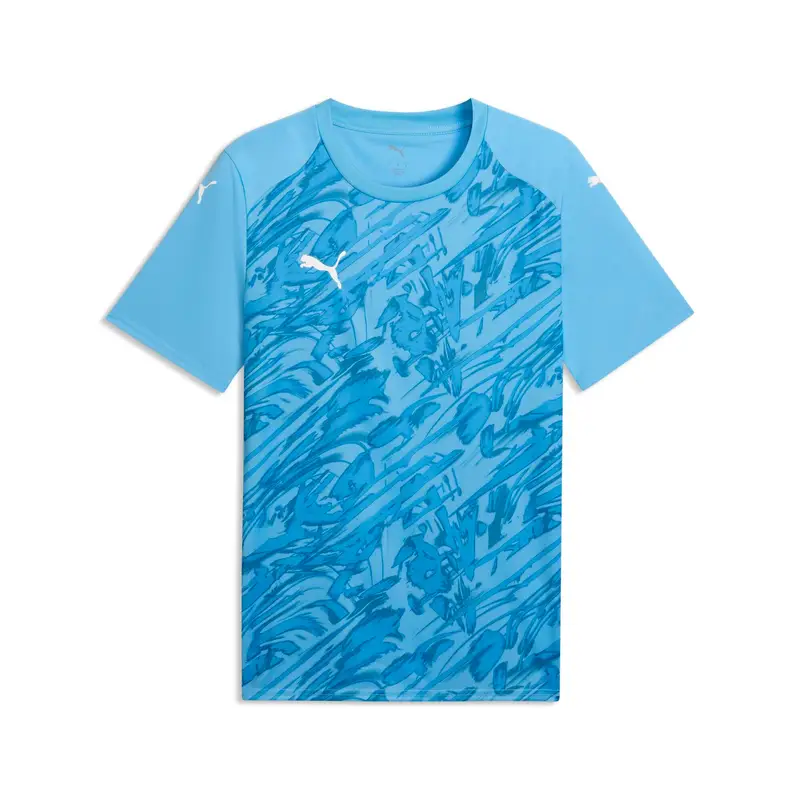 Maglia Puma Team Final Graphic Bleu