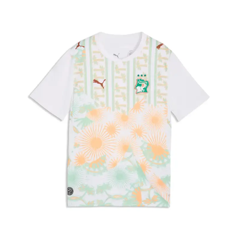 Maglia Trasferta bambino Costa d Avorio Coupe du Monde 2026 Blanc