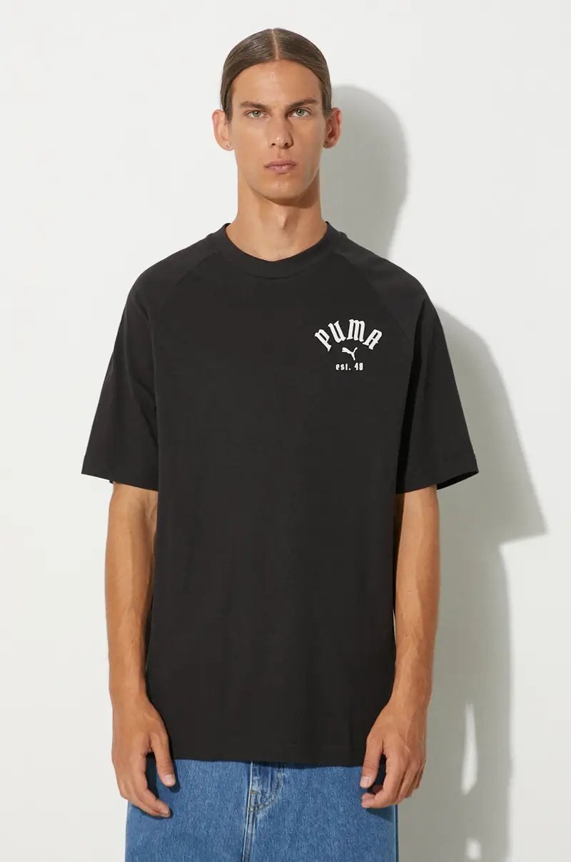 maglietta Classics Play Paris uomo, colore nero 626767