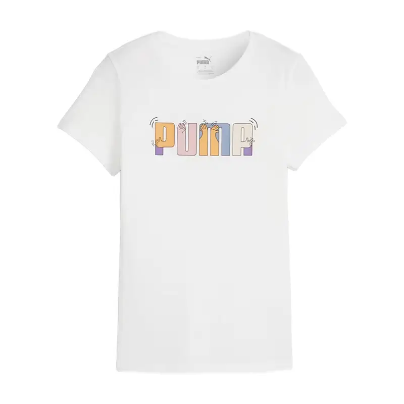 Maglietta con grafica PUMA ESS+ | Puma Bianco