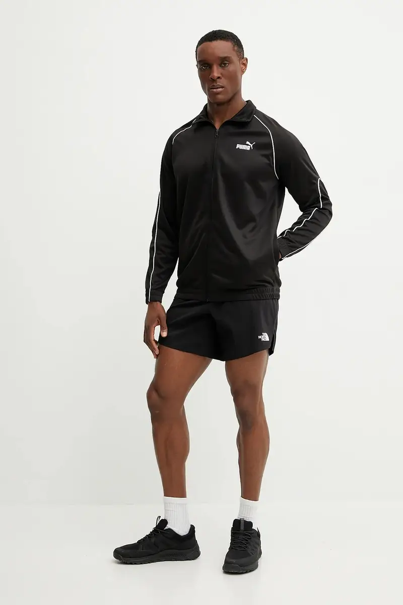 maglietta da trekking uomo colore nero 684618 miniatura 2