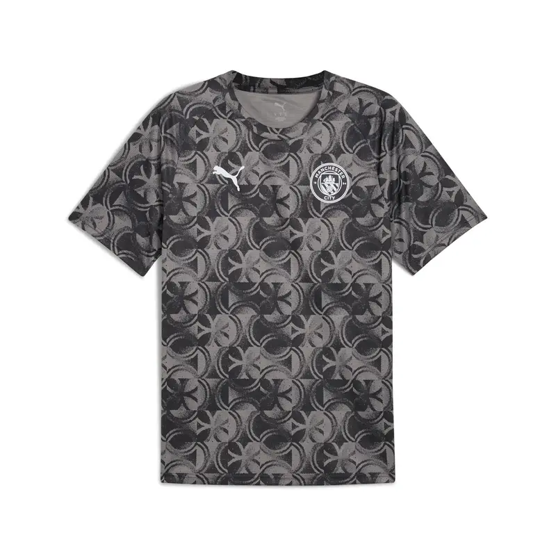 Maglietta di riscaldamento Manchester City 2025/26 Noir