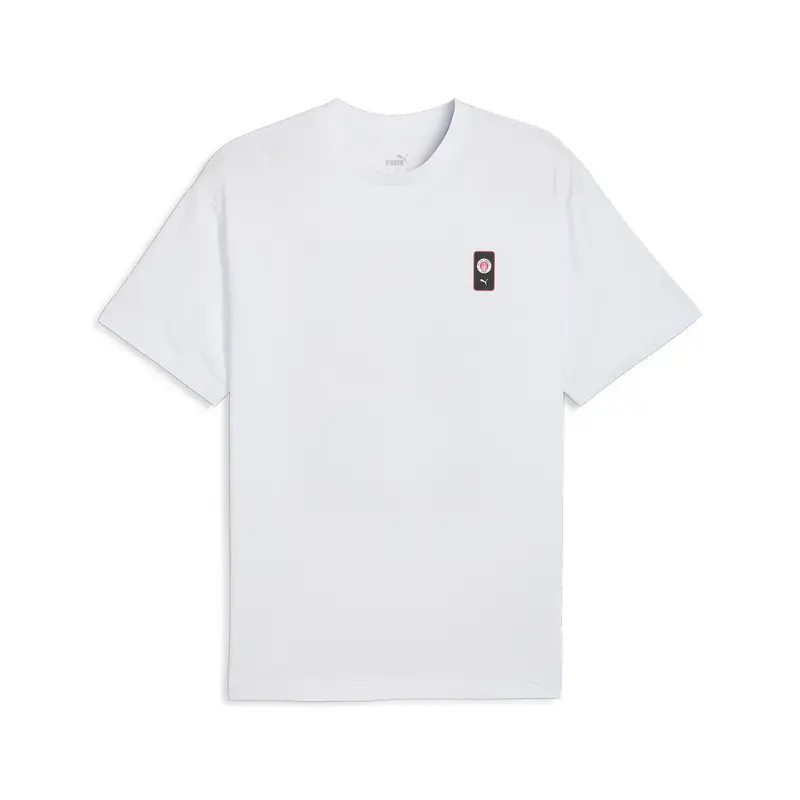 Maglietta grafica retrò FC St. Pauli da uomo PUMA White Red Black | Puma Bianco